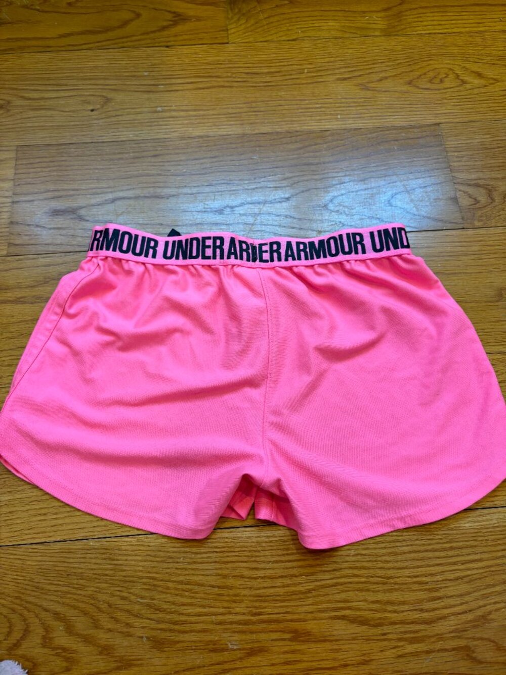 Hot Pink Under Armour Athletic Shorts - Picture 3 of 4